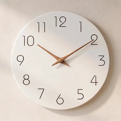 Viskal | Minimalistische Wanduhr ohne Geräusche 0